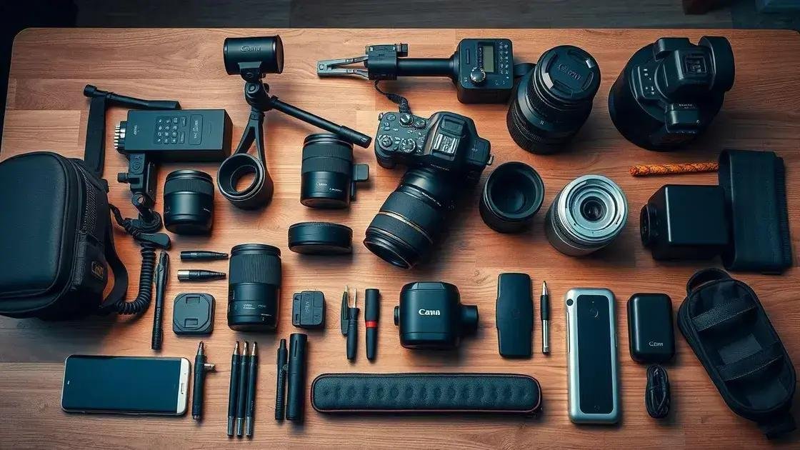 What to Pack in a Photographer’s Backpack
